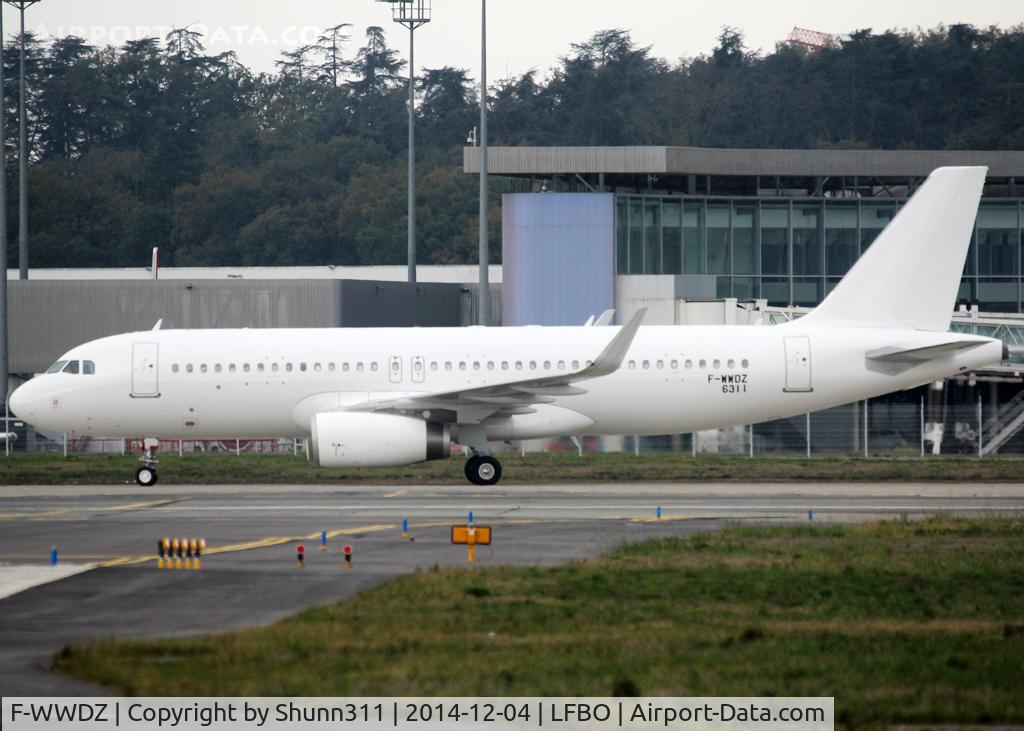 F-WWDZ, 2014 Airbus A320-232 C/N 6311, C/n 6311 - To be VT-TTD