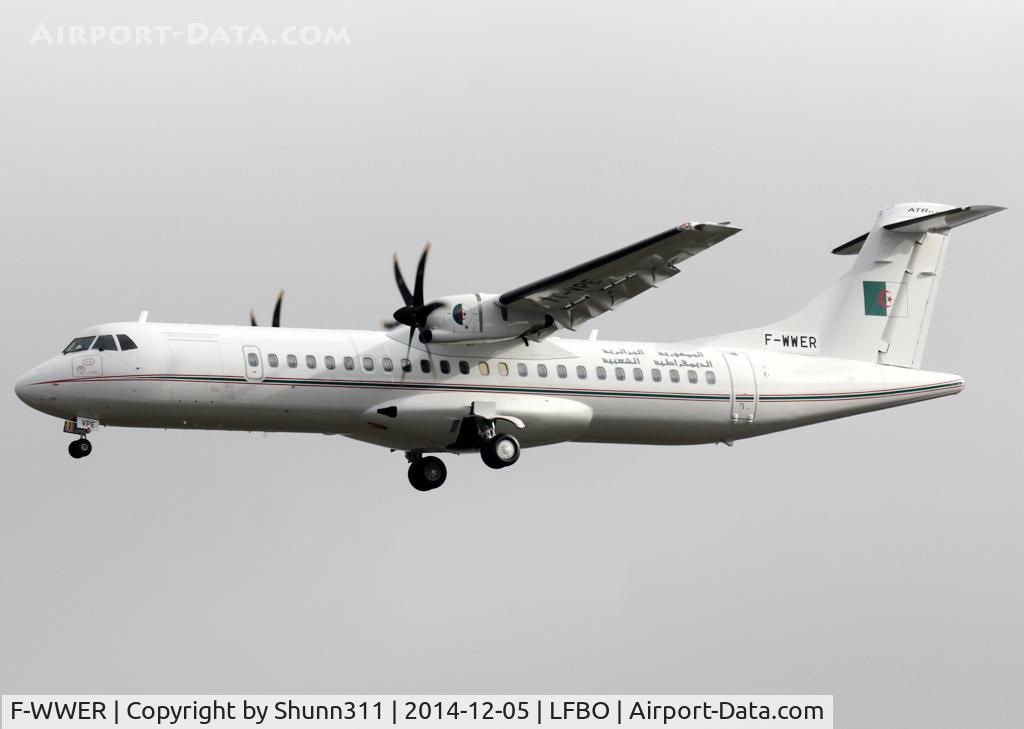 F-WWER, 2014 ATR 72-600 C/N 1200, C/n 1200 - To be 7T-VPE