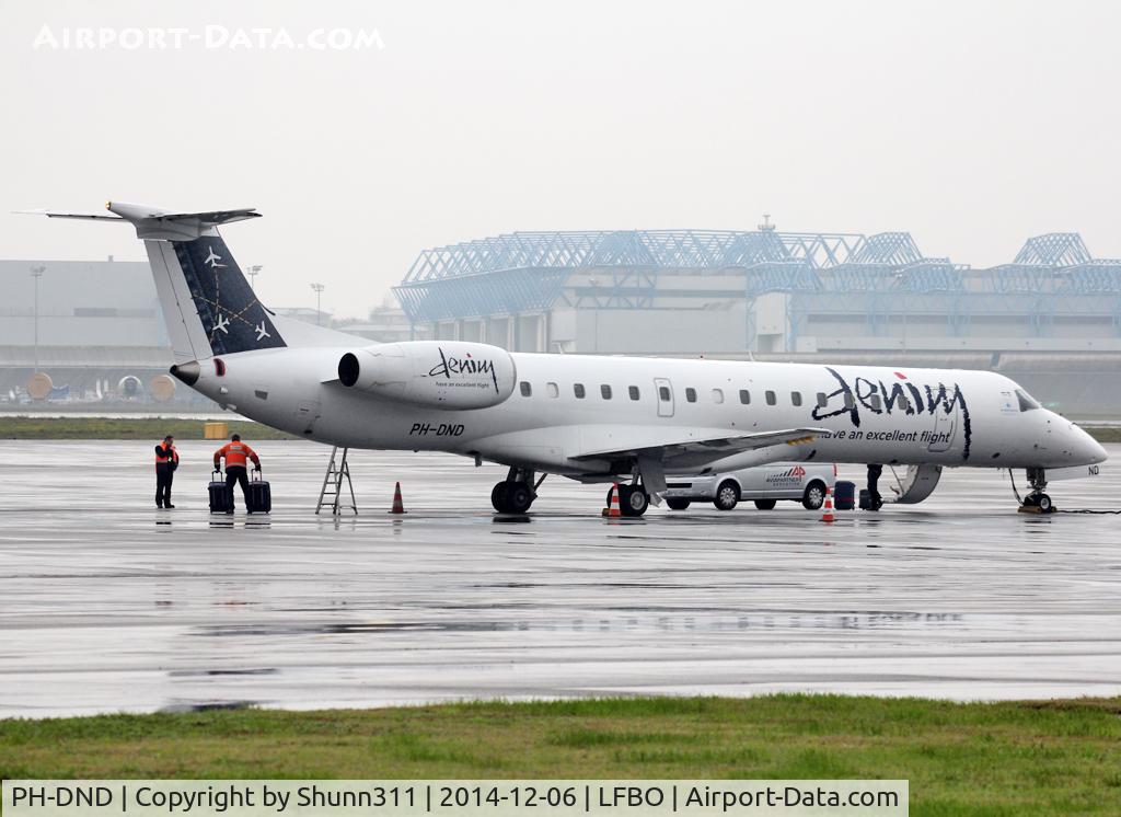 PH-DND, 2001 Embraer EMB-145MP (ERJ-145MP) C/N 145406, Parked at the old Terminal...