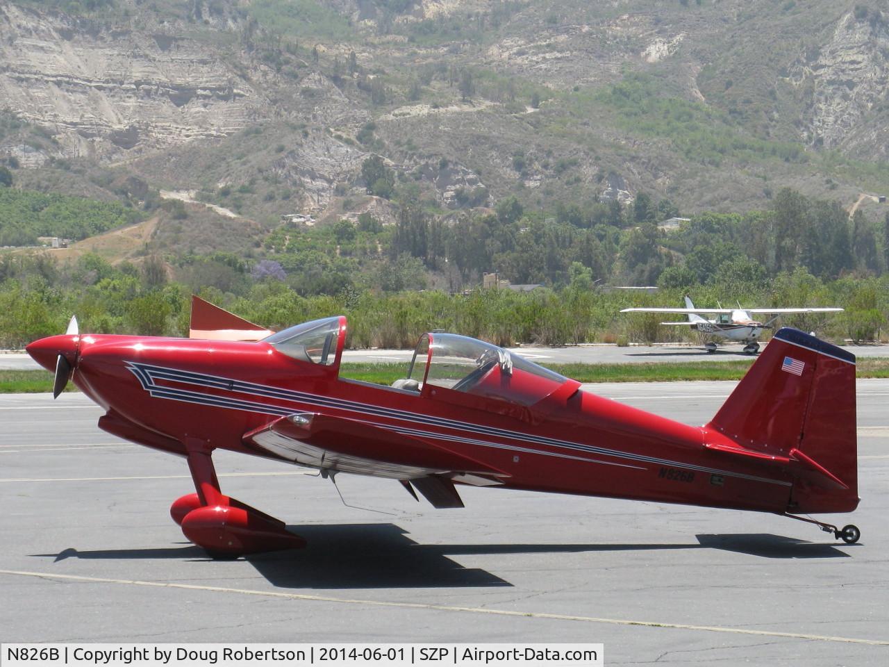 N826B, 1995 Vans RV-6 C/N 22290, 1995 Newhall VAN's RV-6, Lycoming O-320 160 Hp, stunning execution!