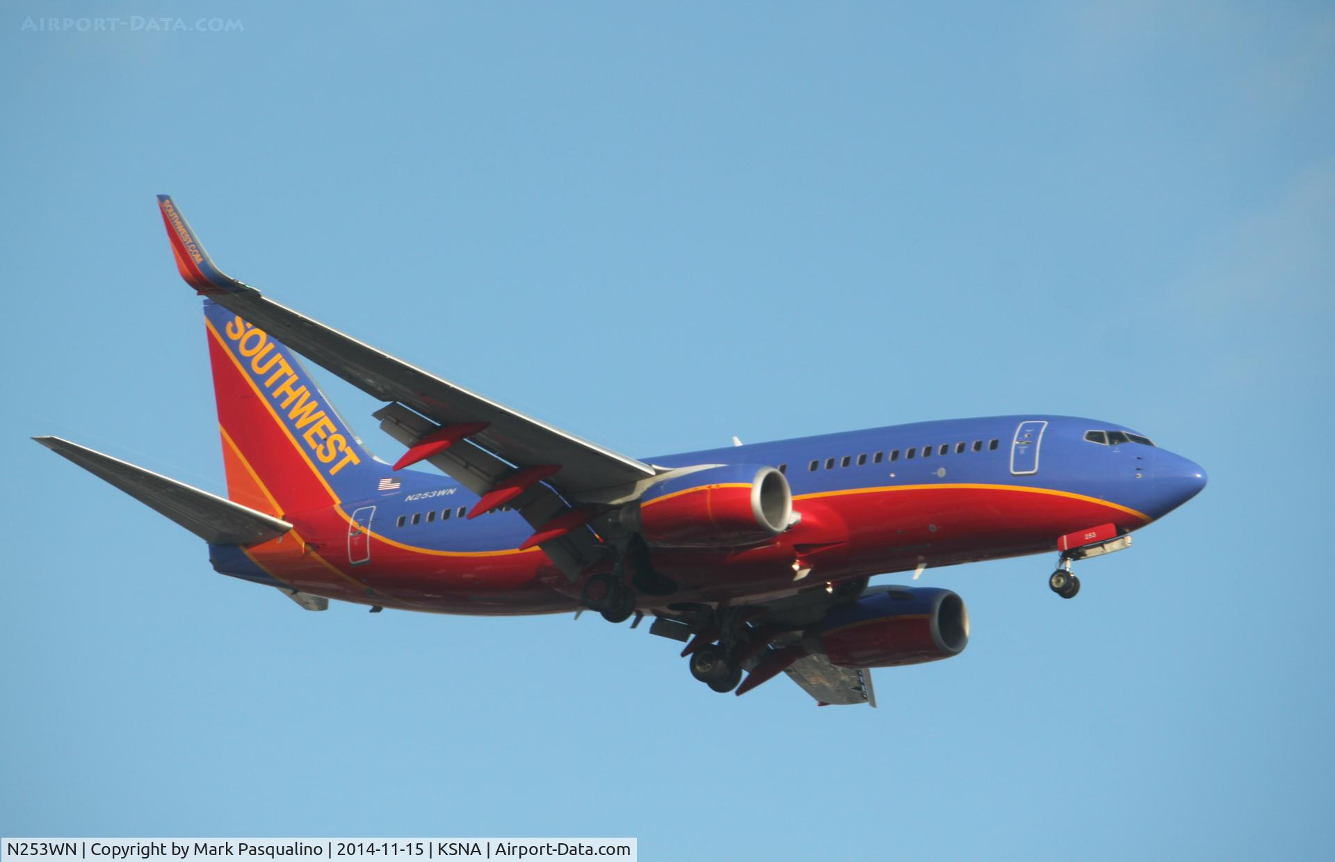N253WN, 2006 Boeing 737-7H4 C/N 32511, Boeing 737-700