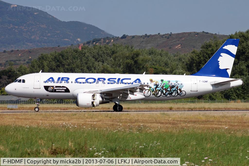 F-HDMF, 2010 Airbus A320-214 C/N 4463, Landing