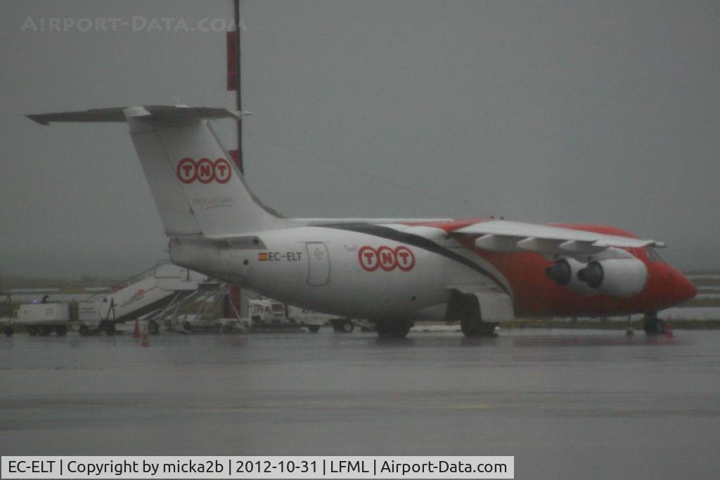 EC-ELT, 1988 British Aerospace BAe.146-200QT Quiet Trader C/N E2102, Parked