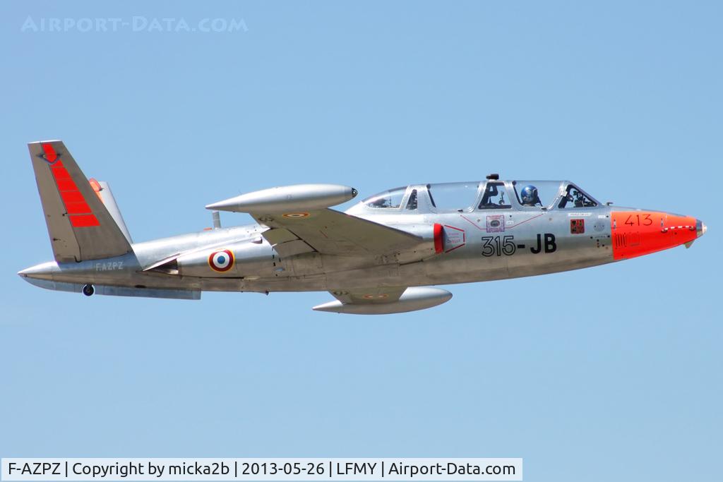 F-AZPZ, 1963 Fouga CM-170 Magister C/N 413, In flight