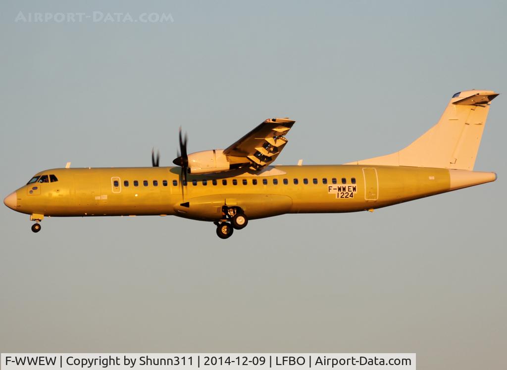 F-WWEW, 2014 ATR 72-600 C/N 1224, C/n 1224