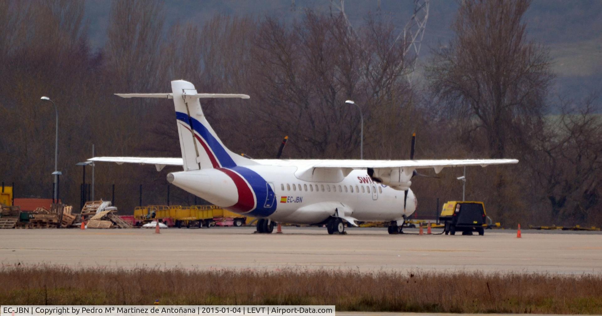 EC-JBN, 1990 ATR 42-300 C/N 218, Foronda Vitoria-Gasteiz - España