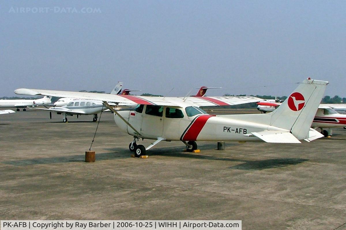 PK-AFB, Cessna 172P C/N 17274363, Cessna 172P Skyhawk [172-74363] Jakarta-Halim Perdanakusuma Int~PK 25/10/2006