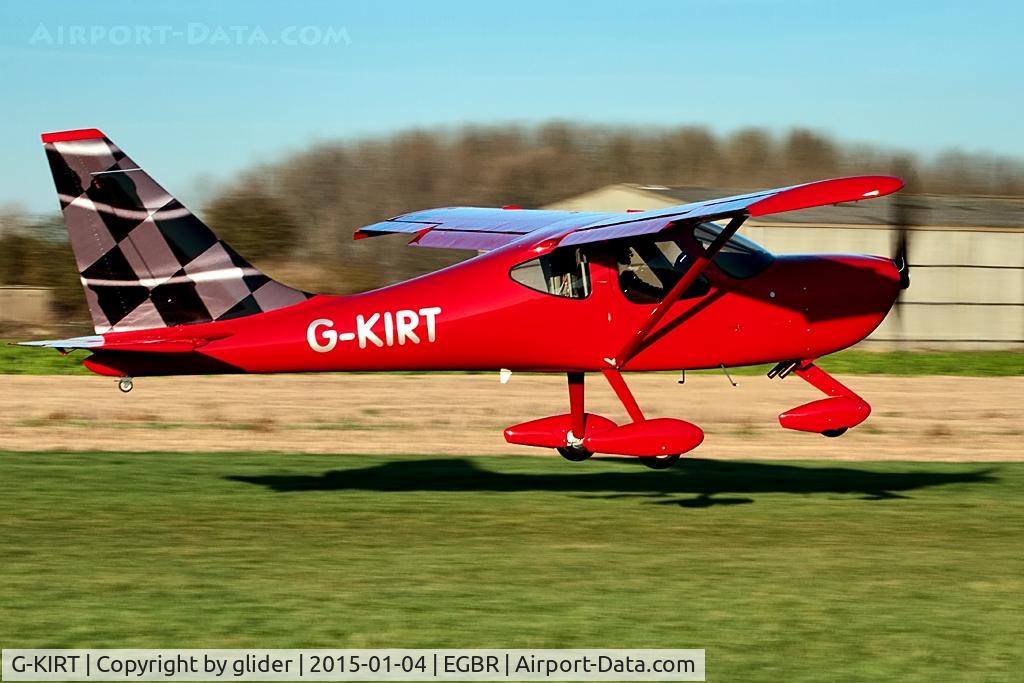 G-KIRT, 2013 Glasair GlaStar C/N LAA 295-15189, Departing to the East
