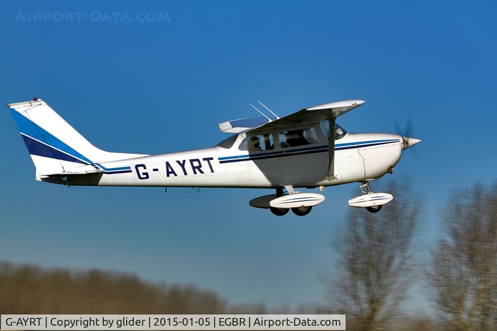G-AYRT, 1971 Reims F172K Skyhawk C/N 0777, Departure