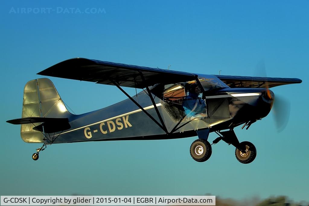G-CDSK, 2005 Escapade Jabiru(3) C/N BMAA/HB/469, Pretty short Take off run!