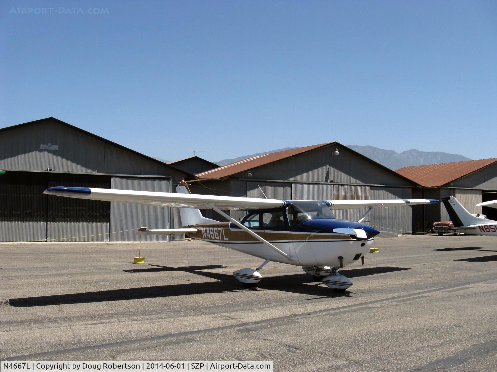 N4667L, 1966 Cessna 172G C/N 17254662, 1966 Cessna 172G, Continental O-300 145 Hp 6 cylinder (I checked out in/flew one of these in 1966 first with just 16 hours on it!)