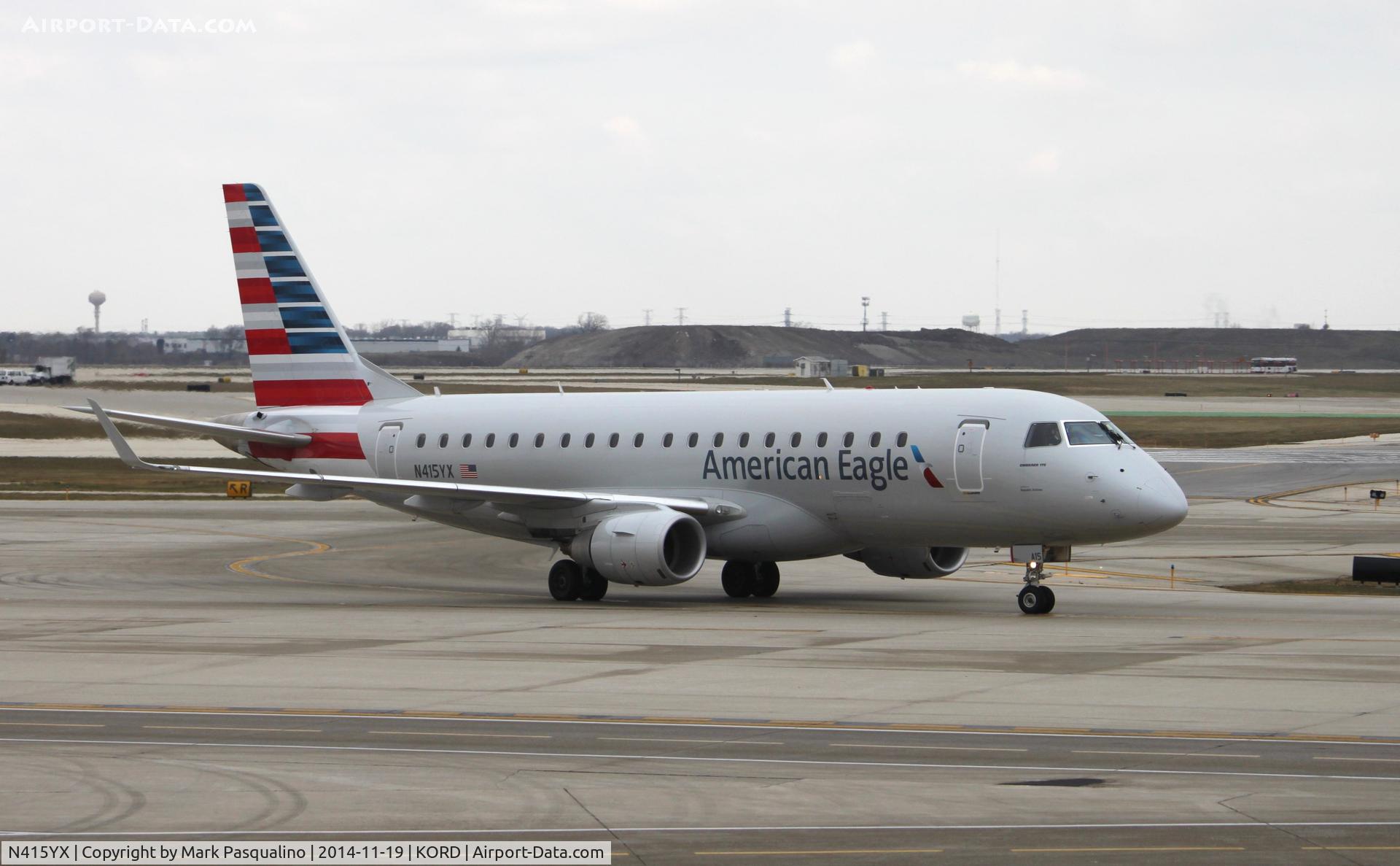 N415YX, 2013 Embraer 175LR (ERJ-170-200LR) C/N 17000378, ERJ 170-200 LR