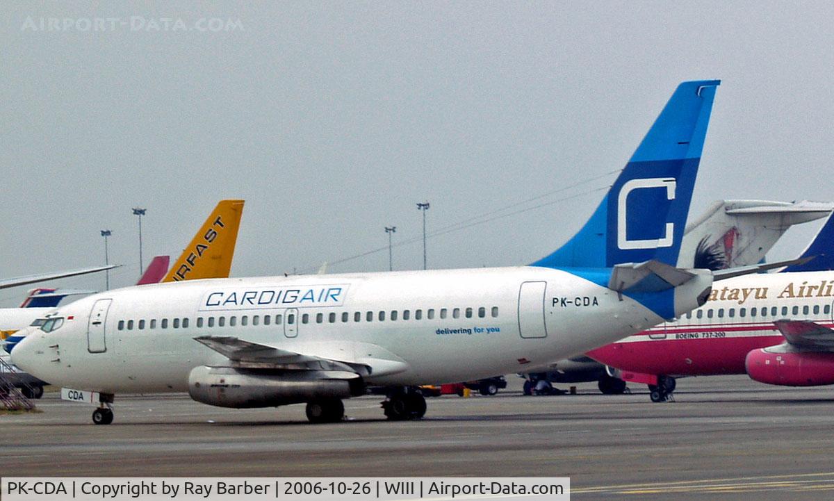 PK-CDA, 1970 Boeing 737-230C C/N 20255, Boeing 737-230QC [20255] (Cardig Air Cargo) Jakarta-Soekarno Hatta Int~PK 26/10/2006