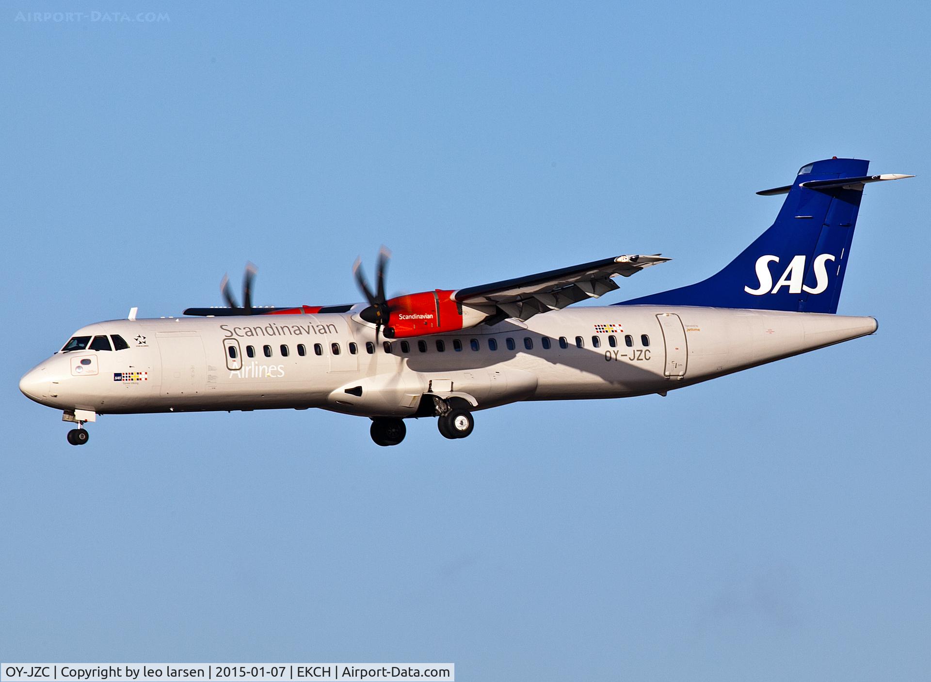 OY-JZC, 2013 ATR 72-600 (72-212A) C/N 1120, Copenhagen 7.1.15