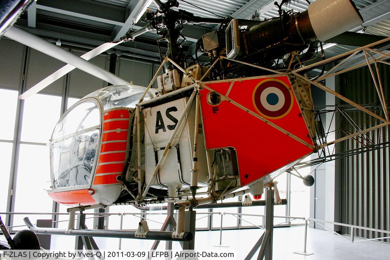 F-ZLAS, Sud SE-3130 Alouette II C/N 01, SNCASE SE 3130 Alouette II n°01, Air & Space Museum Paris-Le Bourget (LFPB)