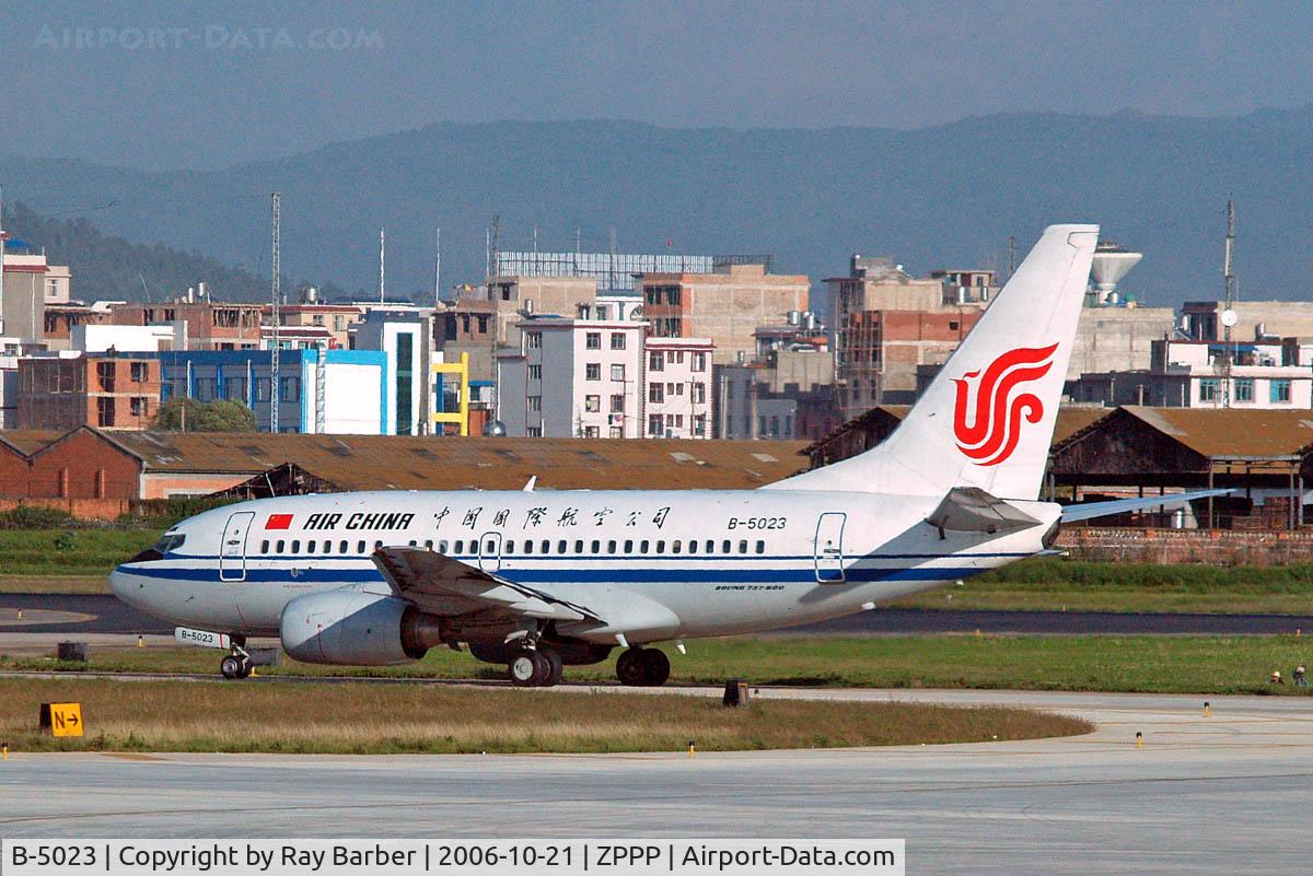 B-5023, 2003 Boeing 737-66N C/N 29890, Boeing 737-66N [29890] (Air China) Kunming-Wujiaba~B 21/10/2006