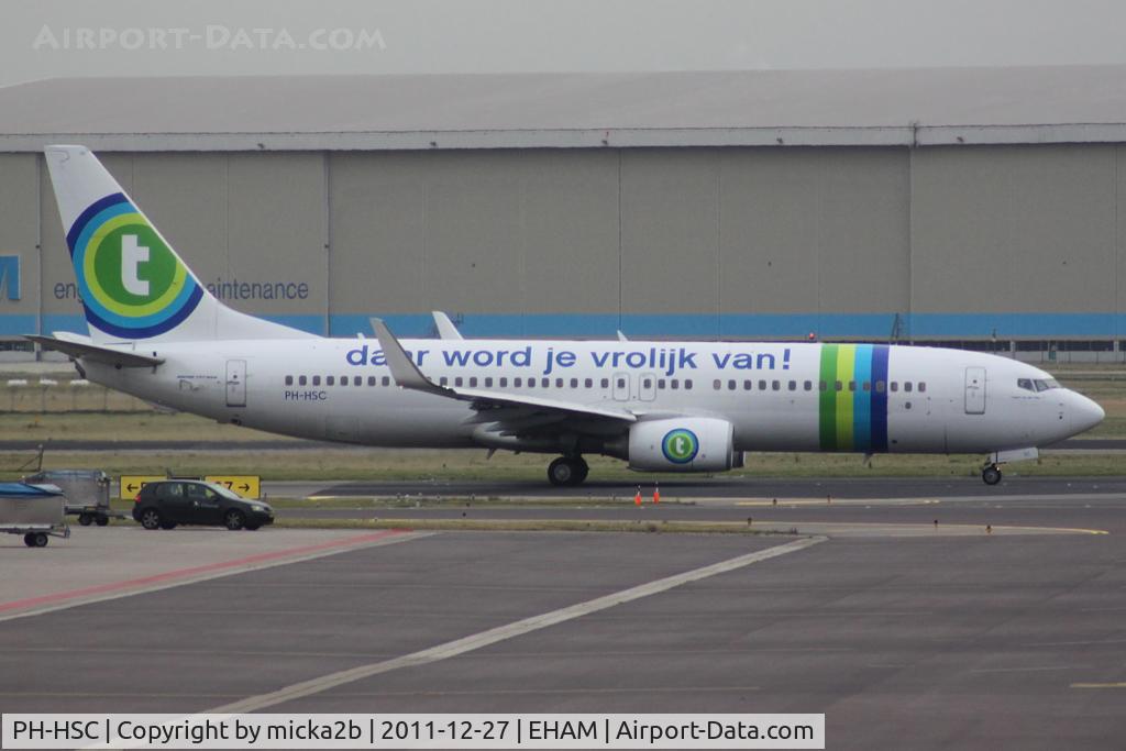 PH-HSC, 2010 Boeing 737-8K2 C/N 34173, Taxiing