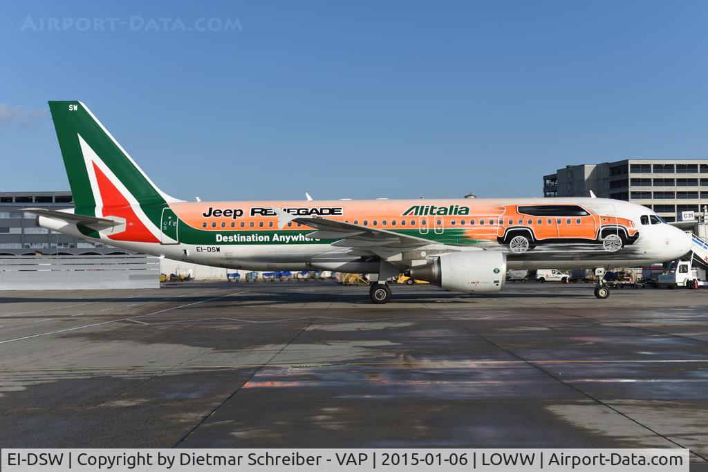 EI-DSW, 2008 Airbus A320-216 C/N 3609, Alitalia Airbus 320