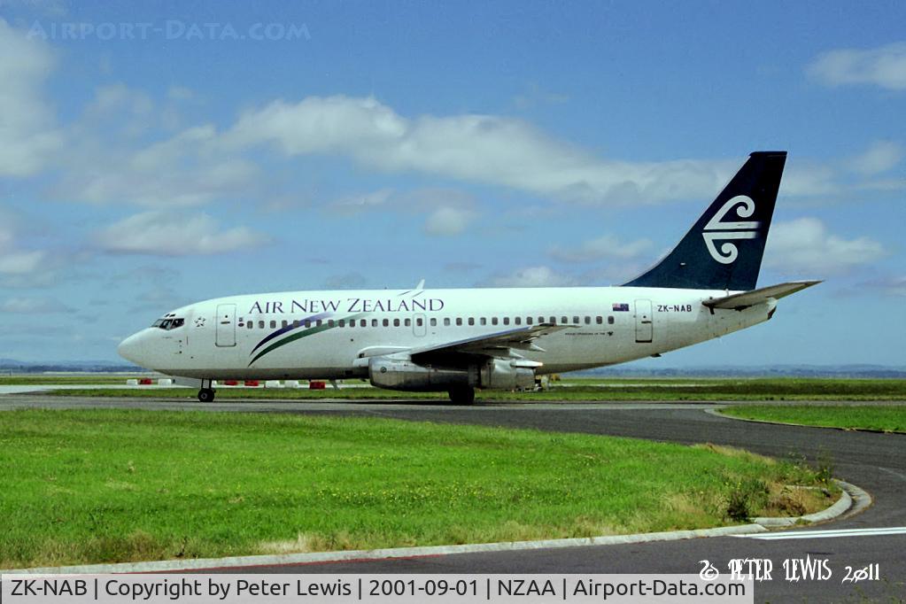 ZK-NAB, 1980 Boeing 737-204 C/N 22364, Air New Zealand Ltd., Auckland