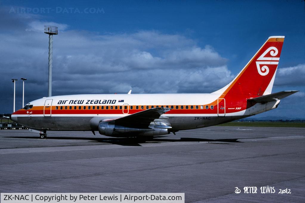 ZK-NAC, 1968 Boeing 737-219 C/N 19929, Air New Zealand Ltd., Auckland
