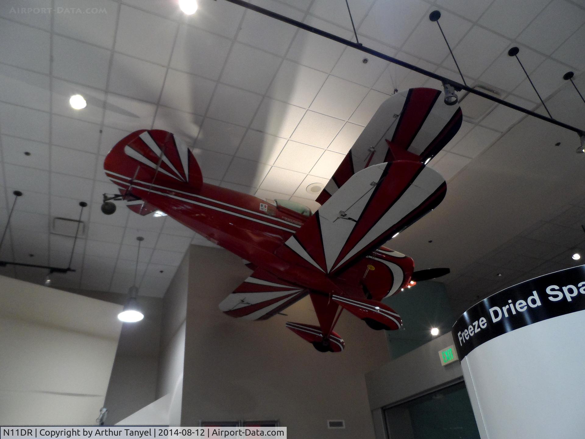 N11DR, 1969 Pitts S-1 Special C/N JDR2, On display @ the National Air and Space Museum