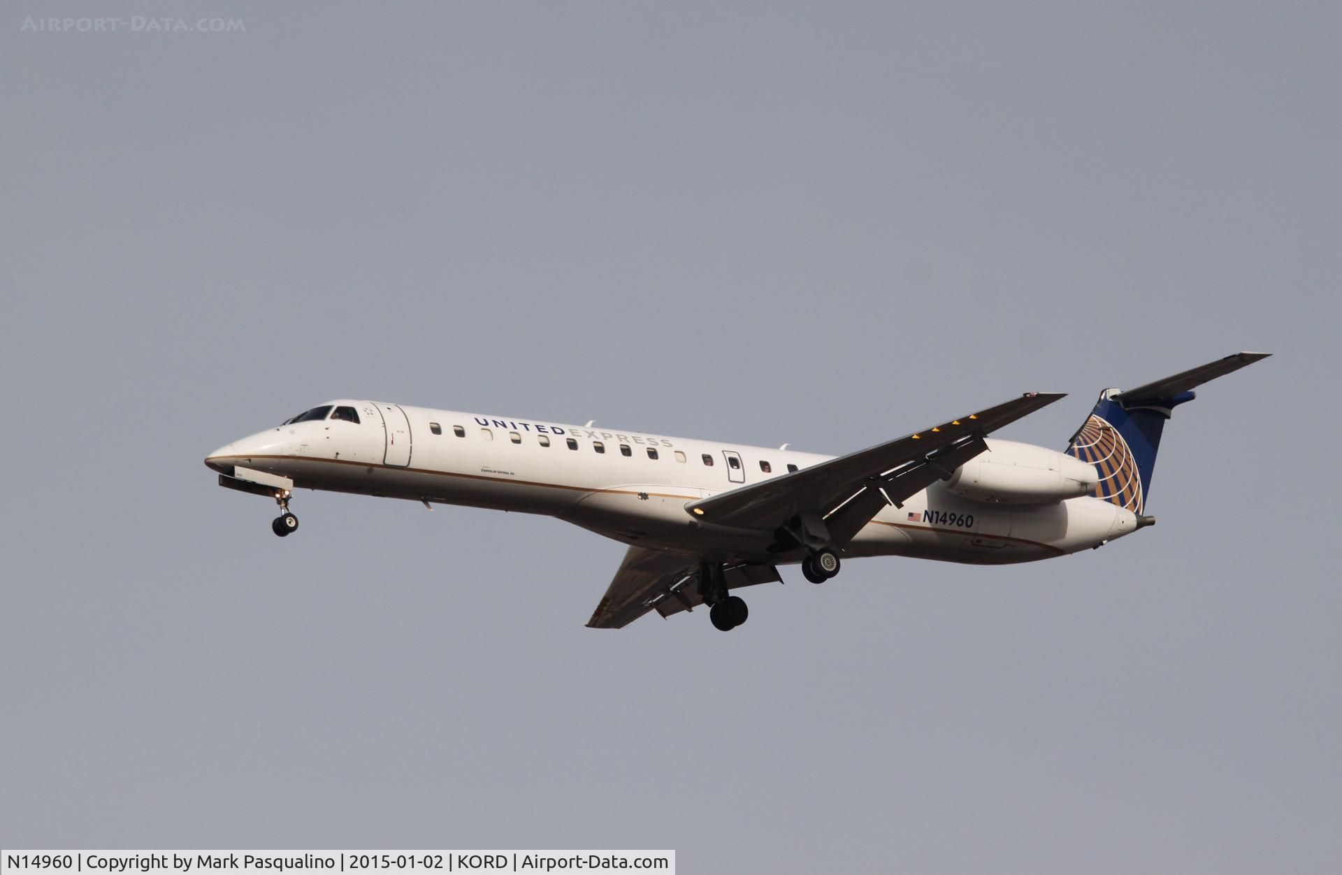 N14960, 1998 Embraer ERJ-145LR (EMB-145LR) C/N 145100, EMB-145LR