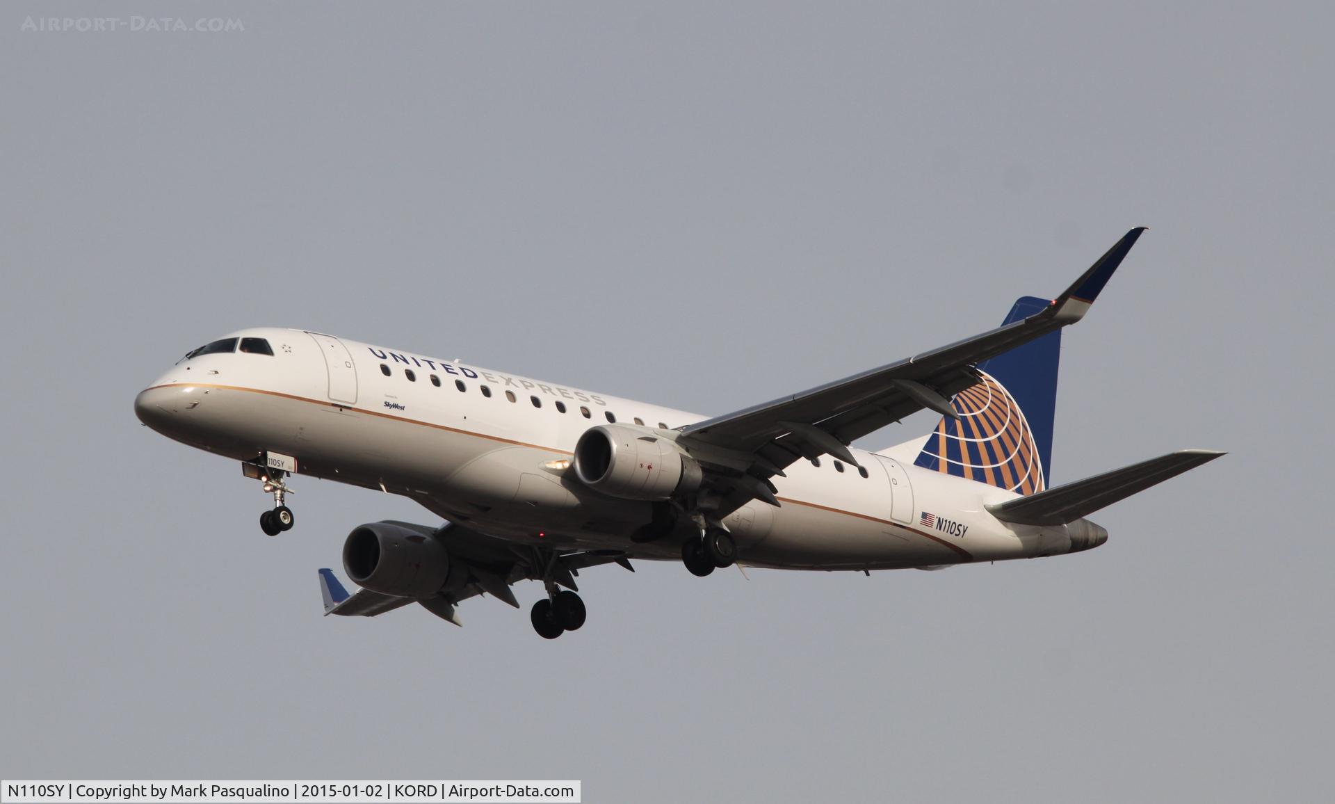 N110SY, 2014 Embraer 175LR (ERJ-170-200LR) C/N 17000405, ERJ 170-200LR