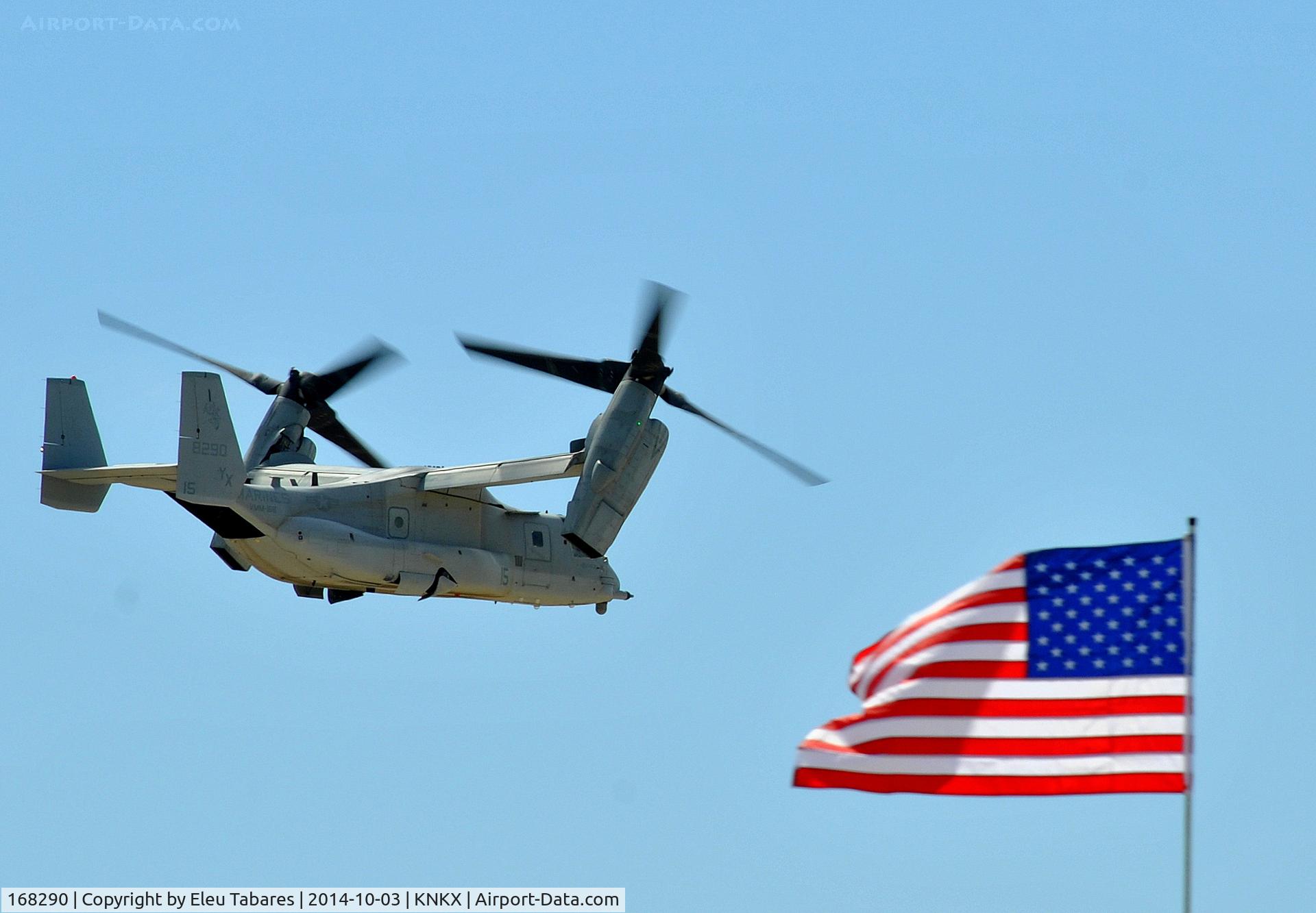 168290, 2013 Bell-Boeing MV-22B Osprey C/N D0207, Taken at MCAS Miramar