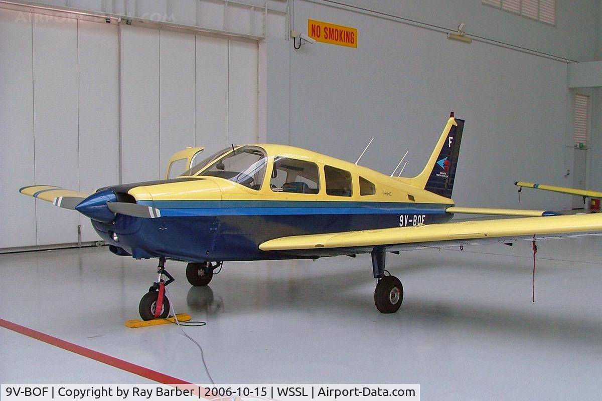 9V-BOF, Piper PA-28-161 Warrior II C/N 2816081, Piper PA-28-161 Warrior II [2816081] (Singapore Youth Flying Club) Seletar~9V 15/10/2006