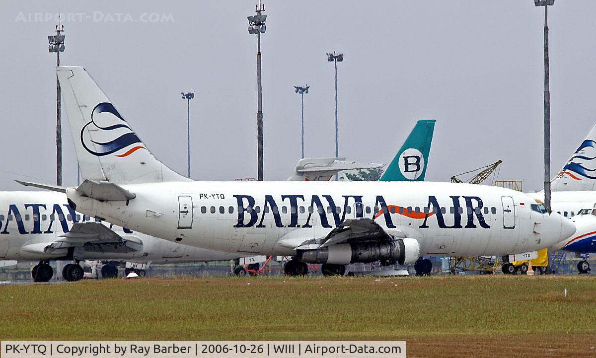 PK-YTQ, Boeing 737-281 C/N 21767, Boeing 737-281 [21767] (Batavia Air) Jakarta-Soekarno Hatta Int~PK 26/10/2006