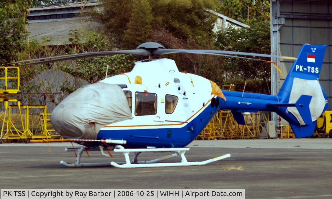 PK-TSS, 2006 Eurocopter EC-135P-2 C/N 0437, Eurocopter EC.135P2 [0437] (Indonesia Air Transport) Jakarta-Halim Perdanakusuma Int~PK 25/10/2006