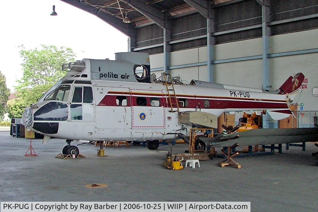PK-PUG, 1984 IPTN NAS-332C Super Puma C/N 2020, IPTN NAS.332C Super Puma [2020] (Pelita Air Service) Pondok Cabe~PK 25/10/2006