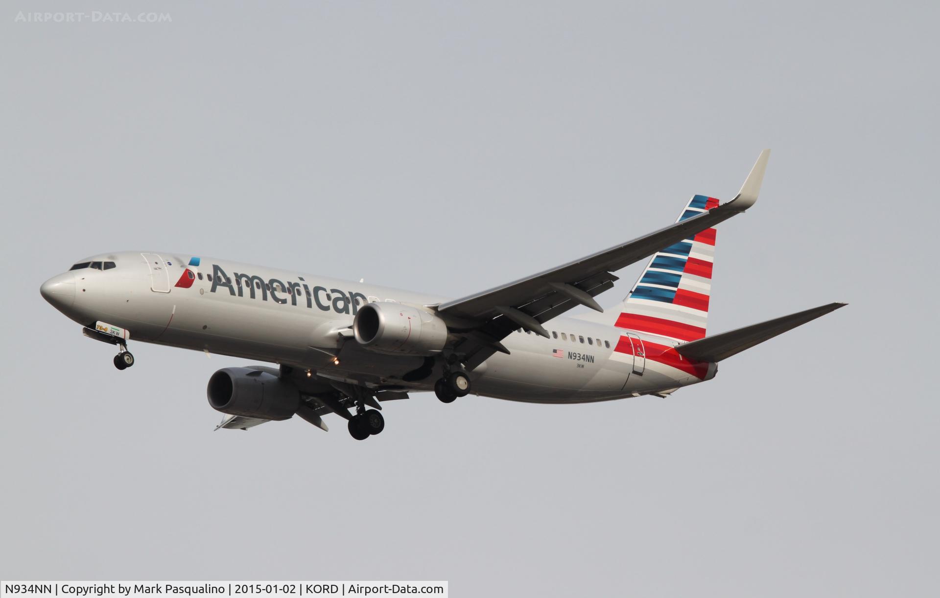 N934NN, 2013 Boeing 737-823 C/N 33489, Boeing 737-800