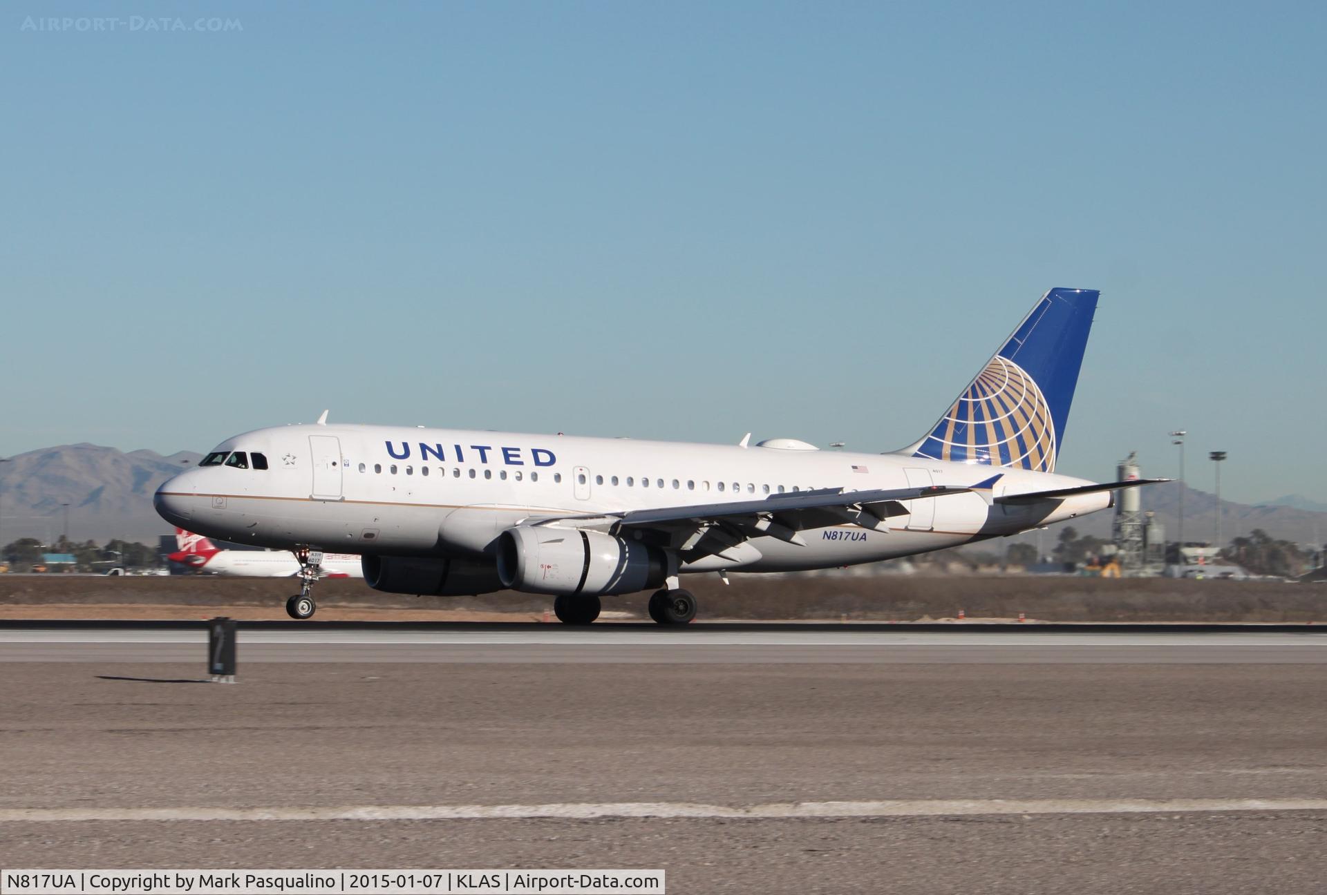 N817UA, 1998 Airbus A319-131 C/N 873, Airbus A319