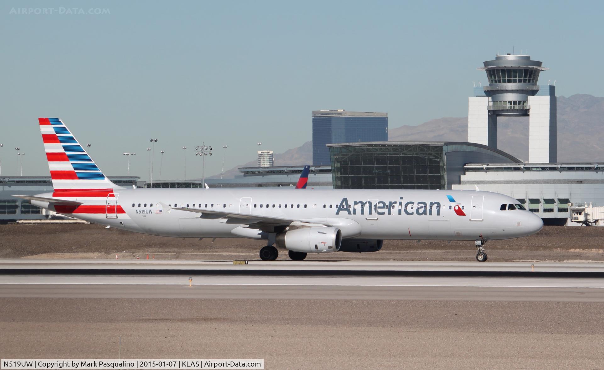 N519UW, 2009 Airbus A321-231 C/N 3881, Airbus A321