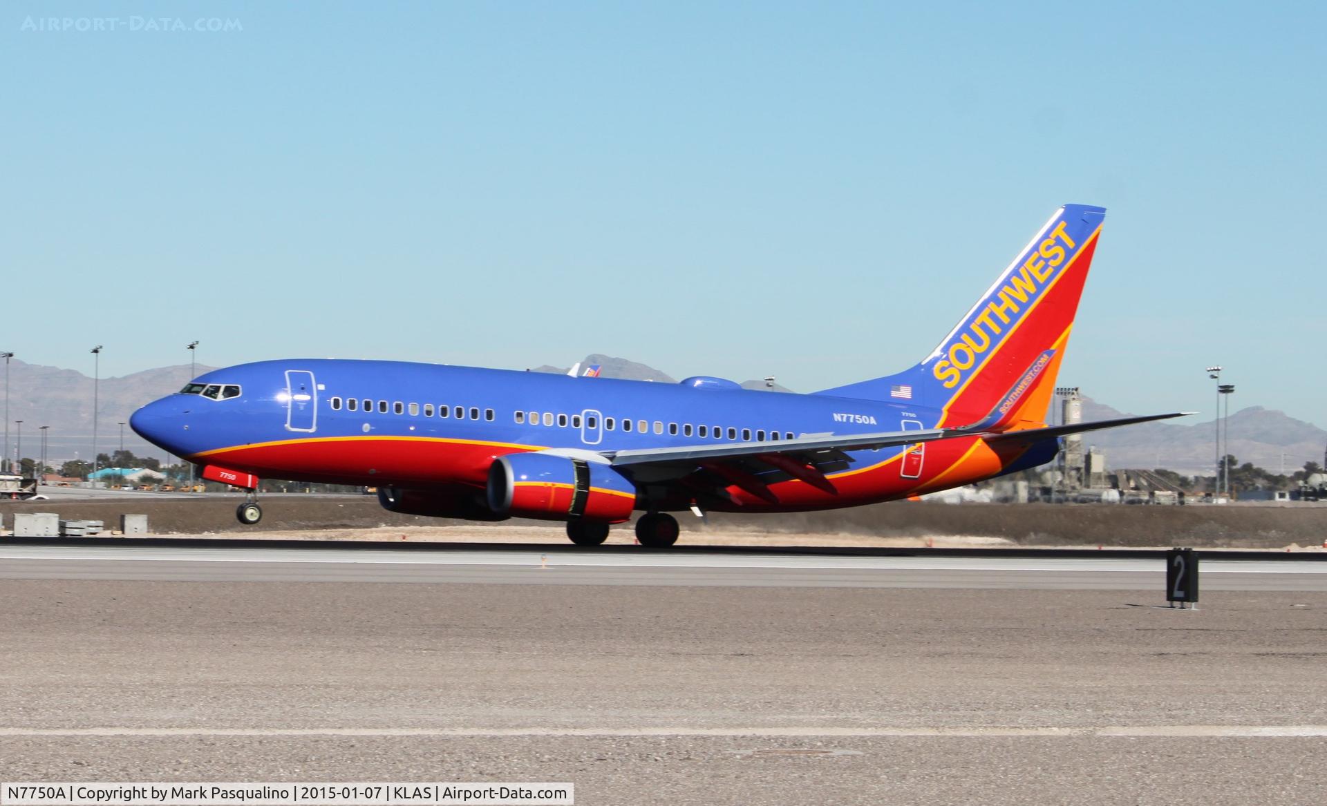 N7750A, 2008 Boeing 737-7BD C/N 36716, Boeing 737-700