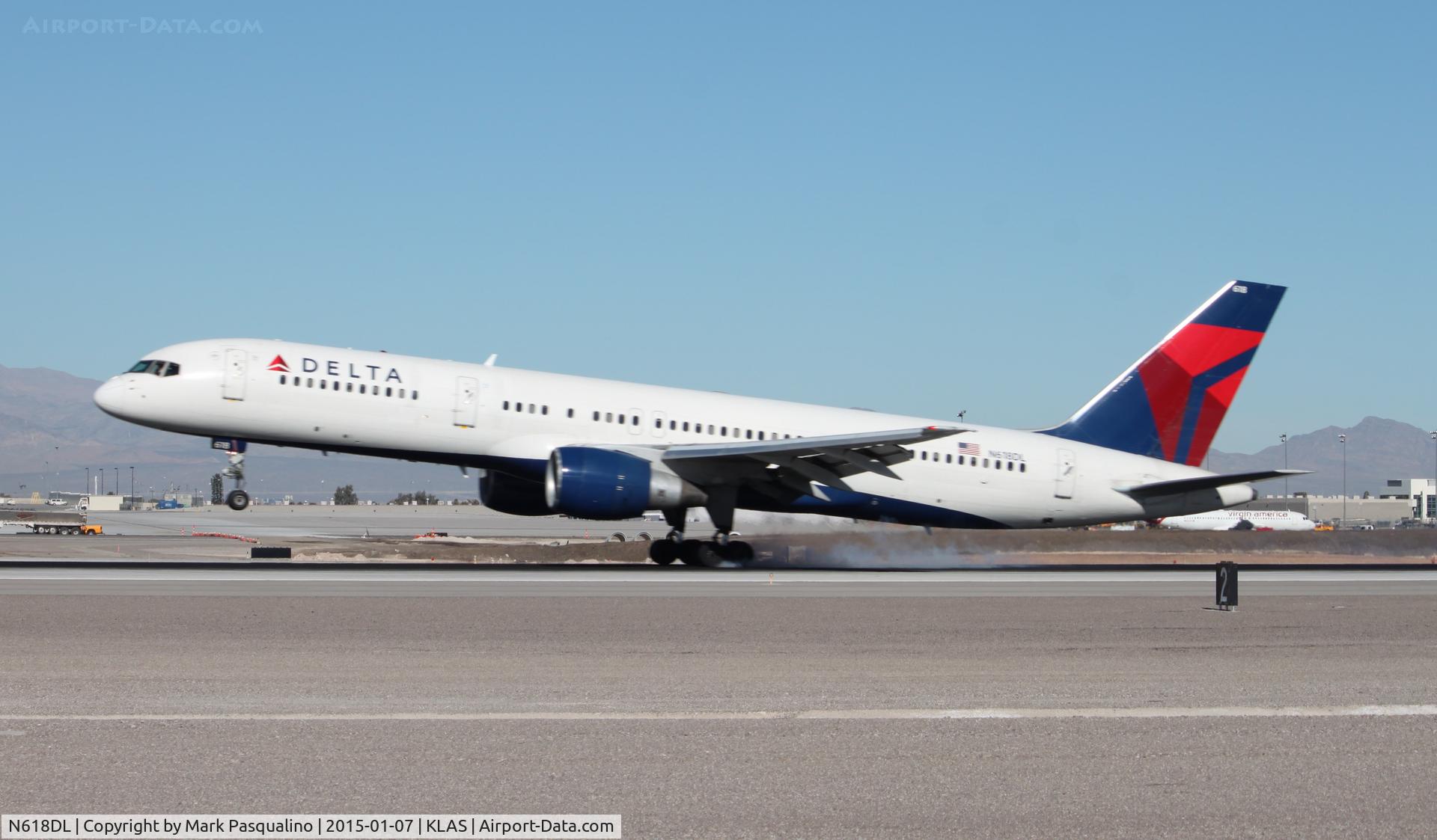 N618DL, 1986 Boeing 757-232 C/N 22908, Boeing 757-200