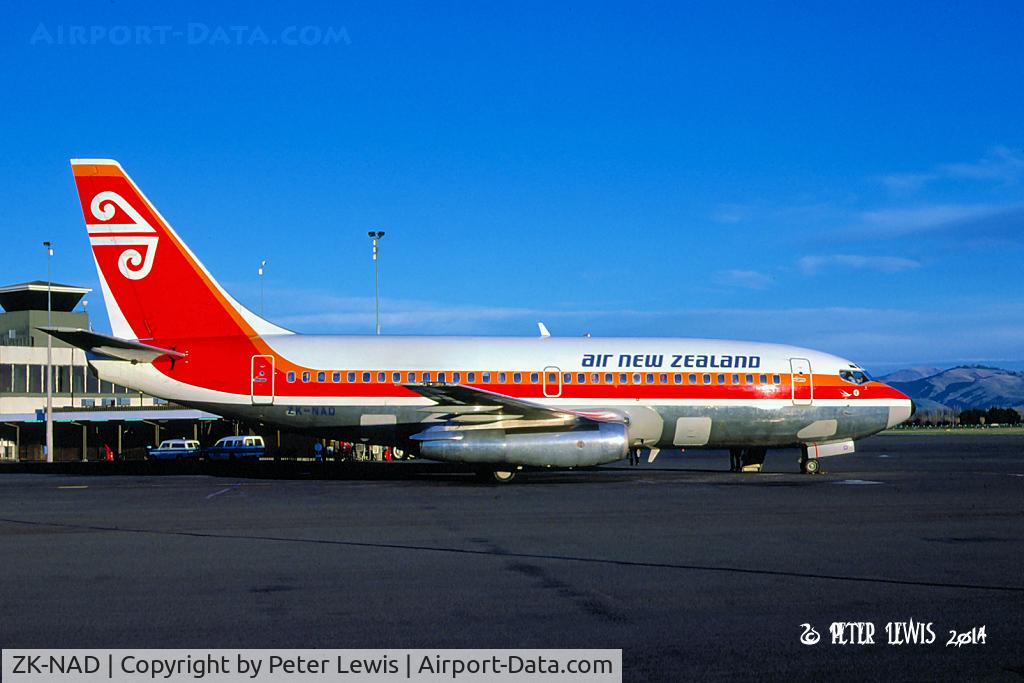 ZK-NAD, 1968 Boeing 737-219 C/N 19930, Air New Zealand Ltd., Auckland