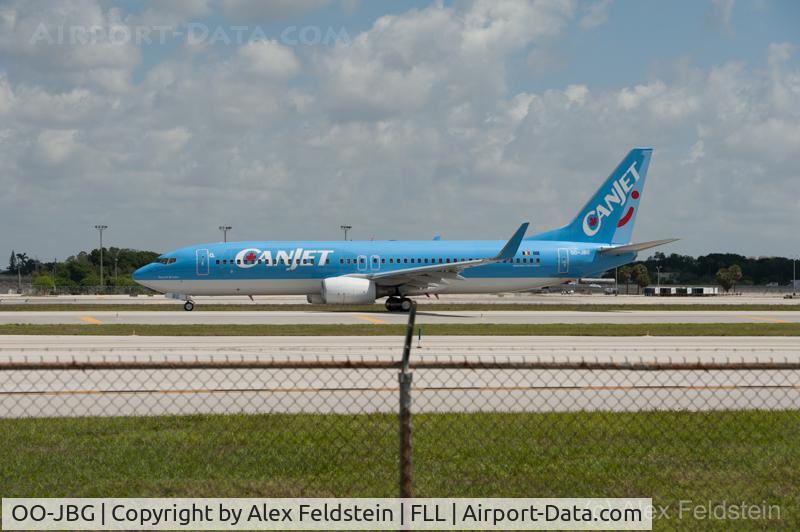 OO-JBG, 2008 Boeing 737-8K5 C/N 35142, Ft. Lauderdale