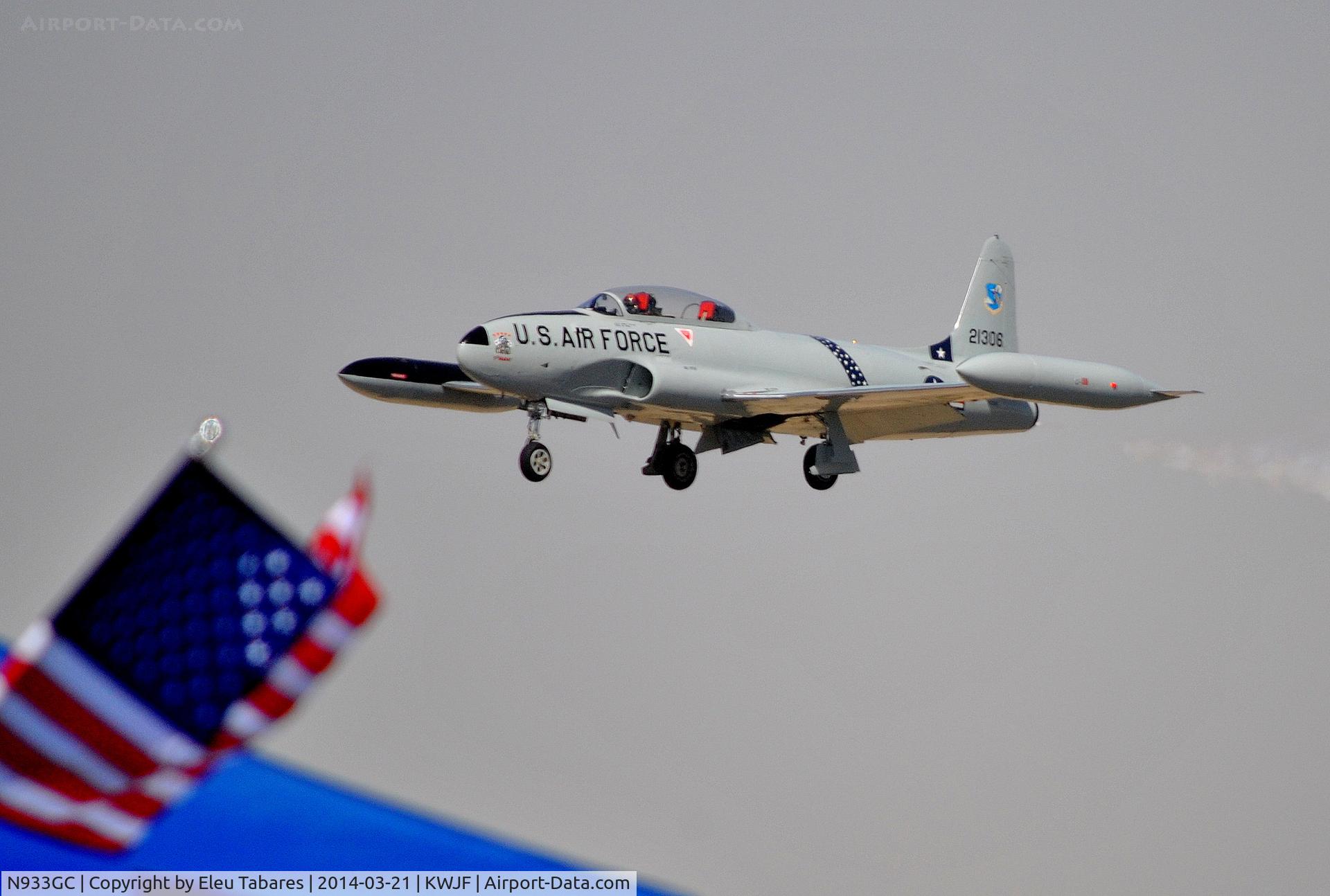 N933GC, 1954 Canadair T-33AN Silver Star 3 C/N T33-306, Taken during the Los Angeles County Air Show