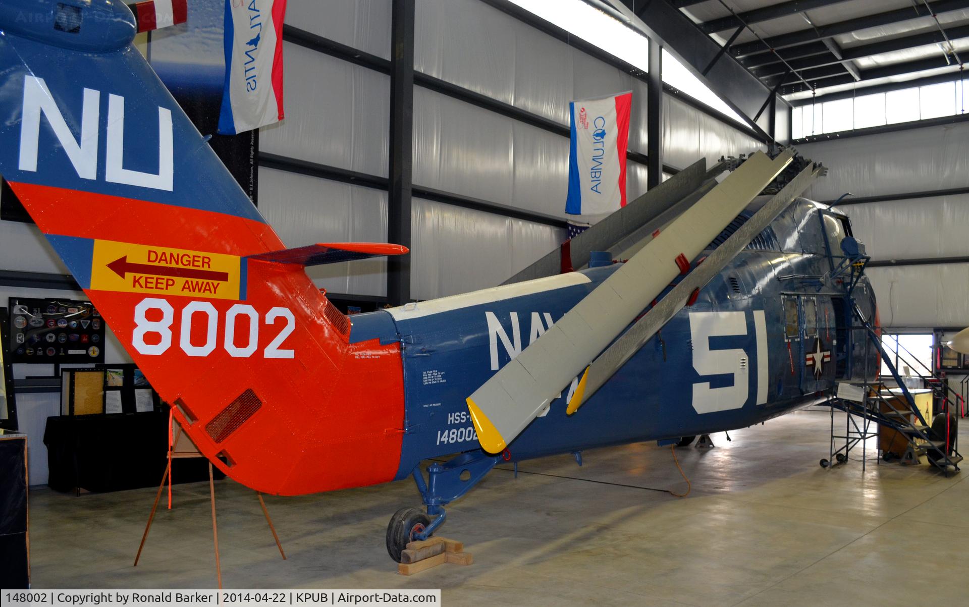 148002, Sikorsky SH-34J Seabat C/N 58-1254, Weisbrod Aircraft Museum