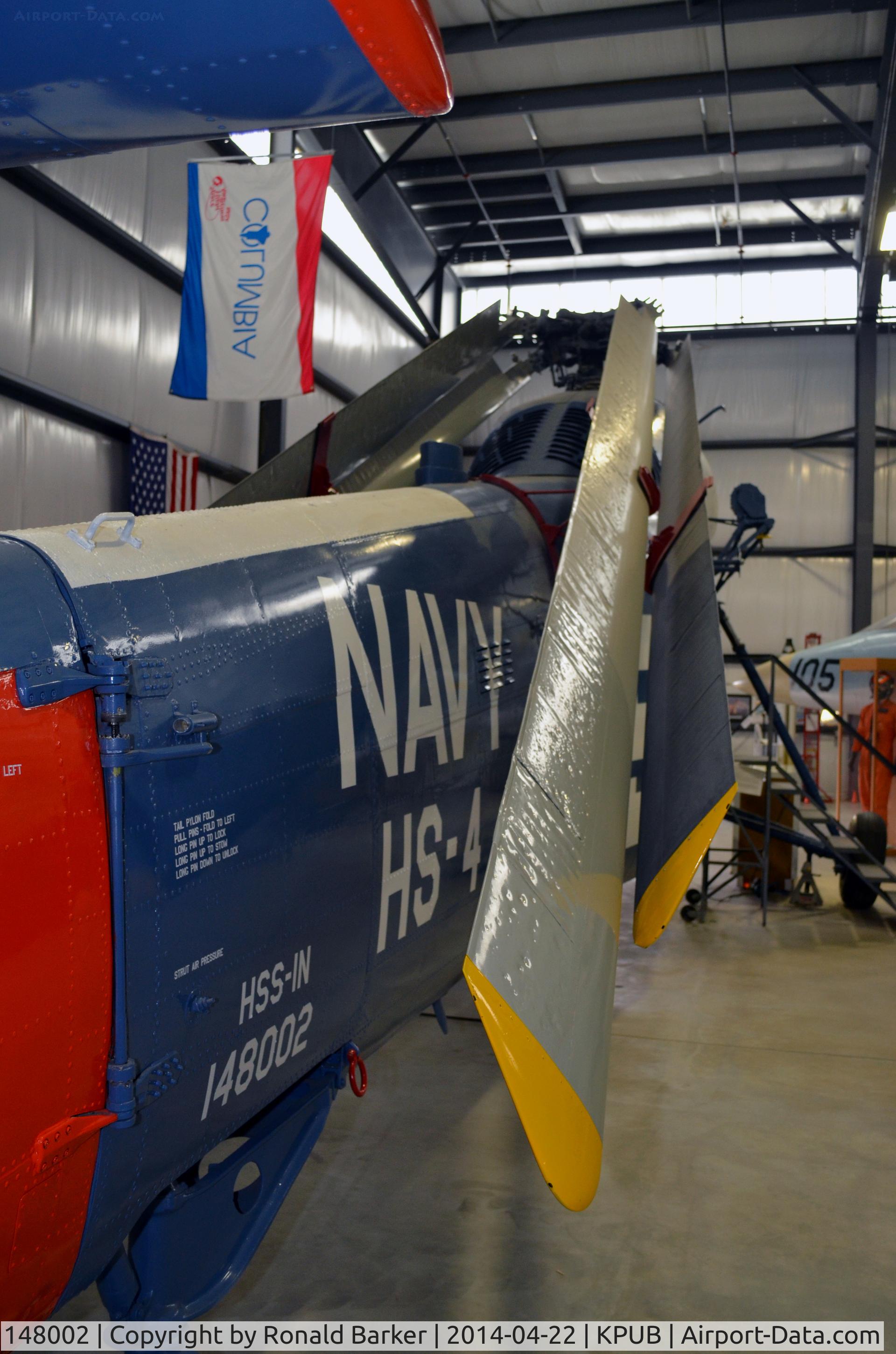 148002, Sikorsky SH-34J Seabat C/N 58-1254, Weisbrod Aircraft Museum