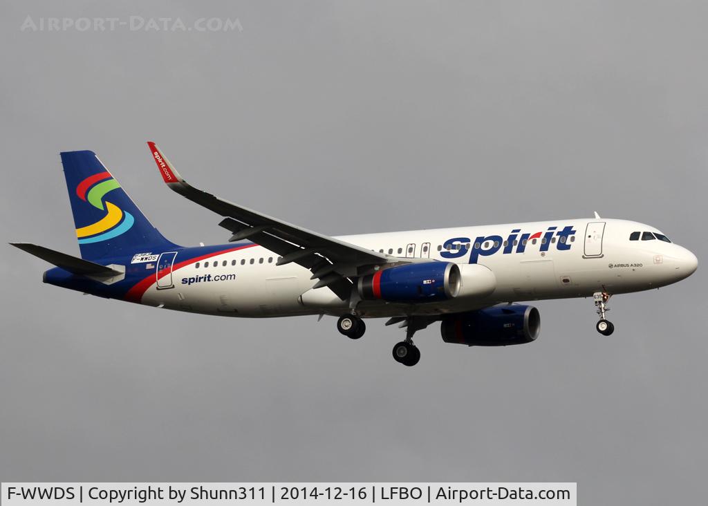 F-WWDS, 2014 Airbus A320-232 C/N 6383, C/n 6383 - To be N635NK