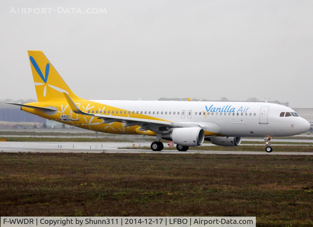 F-WWDR, 2014 Airbus A320-214 C/N 6422, C/n 6422 - To be JA07VA
