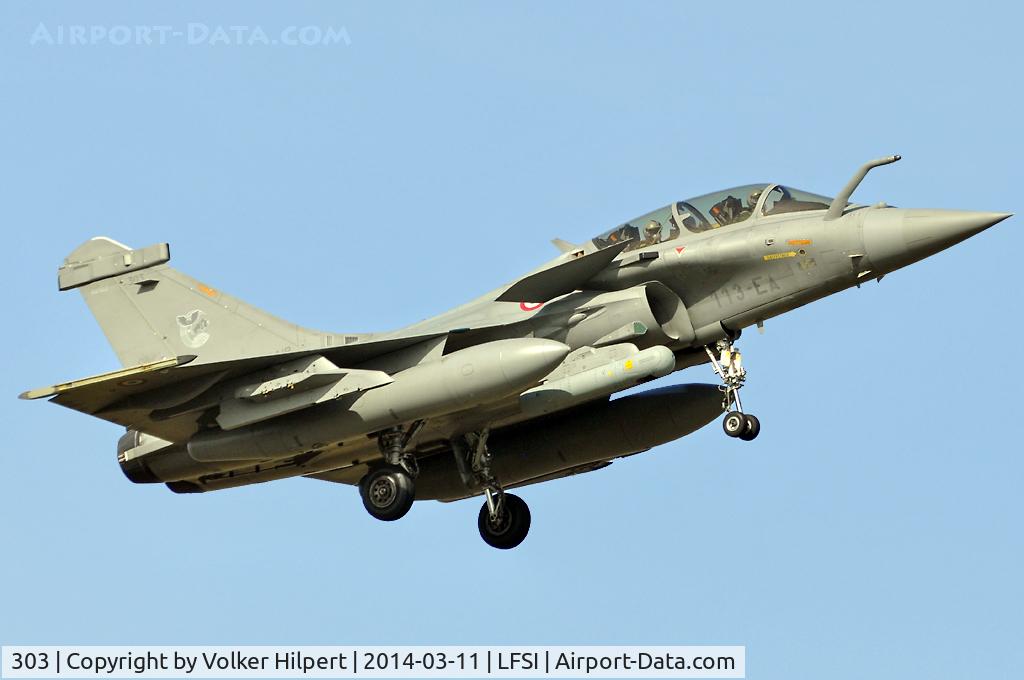 303, Dassault Rafale B C/N 304, at St- Dizier