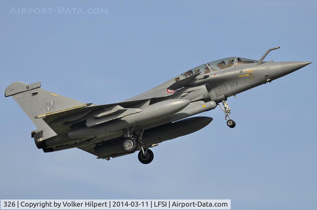 326, Dassault Rafale B C/N 326, at St. Dizier