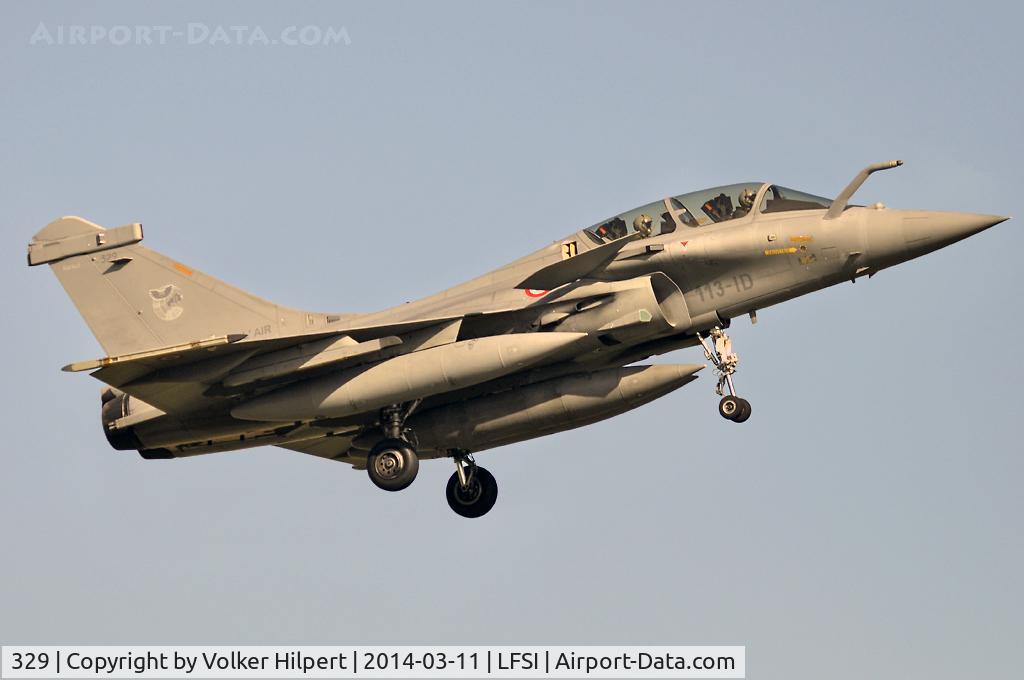 329, Dassault Rafale B C/N 329, at St. Dizier