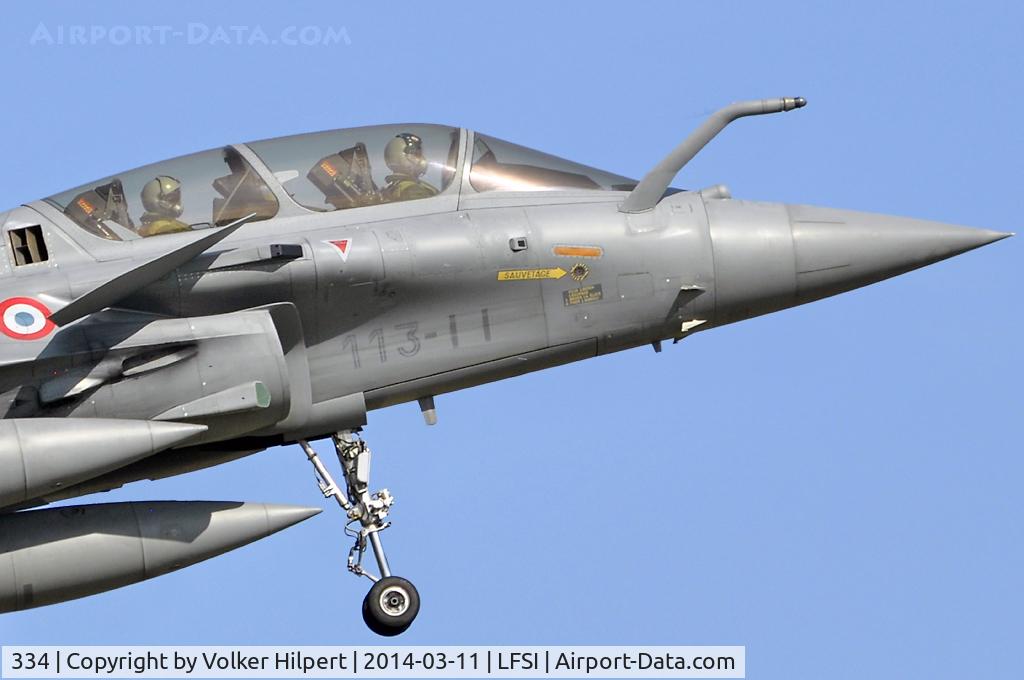 334, Dassault Rafale B C/N 334, at St. Dizier