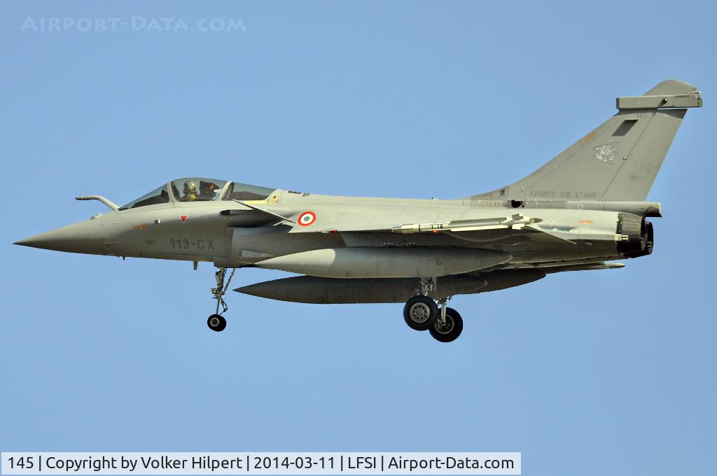 145, 2014 Dassault Rafale C C/N 145, at St. Dizier