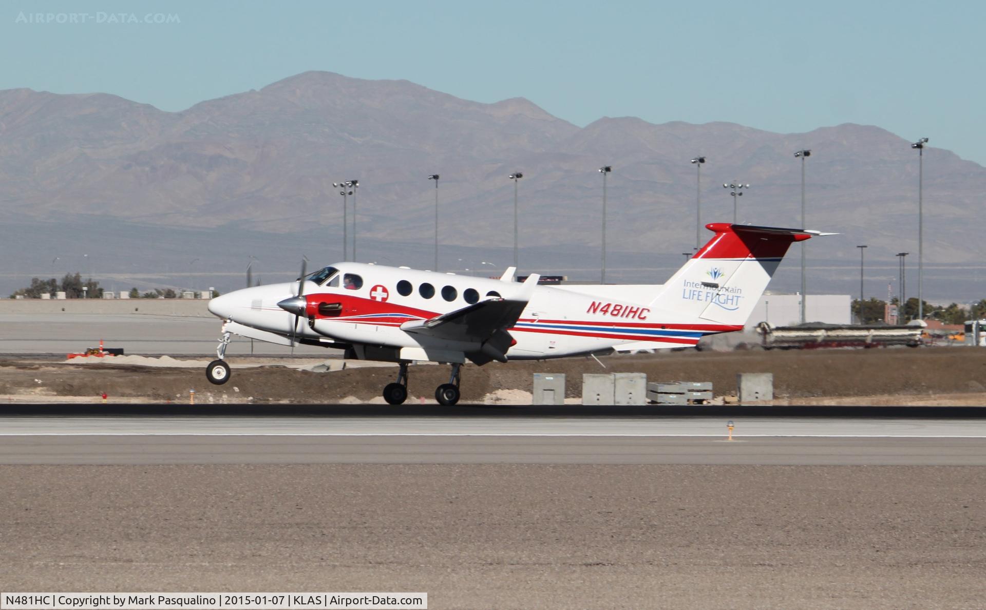 N481HC, 2005 Raytheon B200 King Air C/N BB-1908, Beech B200